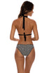 Luli Fama Luli Cheetah SEAMLESS FULL RUCHED BACK BOTTOM